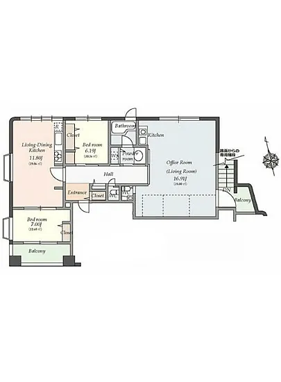 エスター南麻布 2F