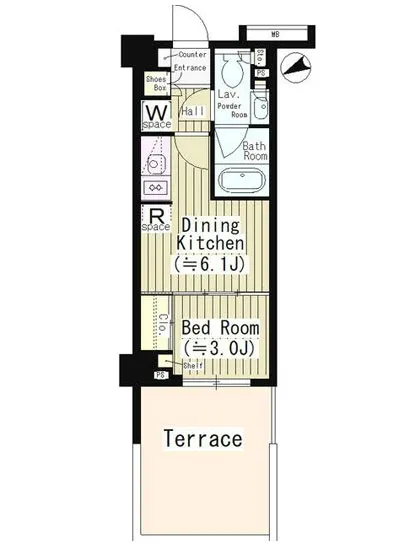 パークアクシス落合東中野 103