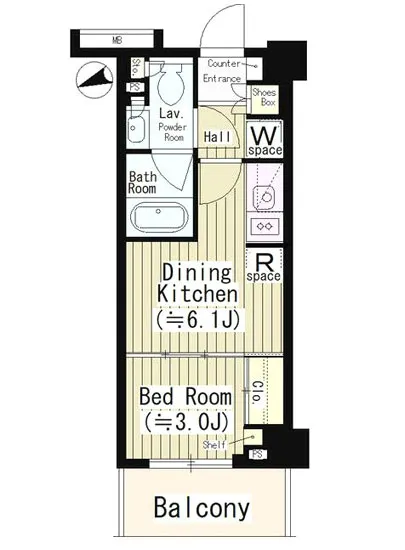 パークアクシス落合東中野 604