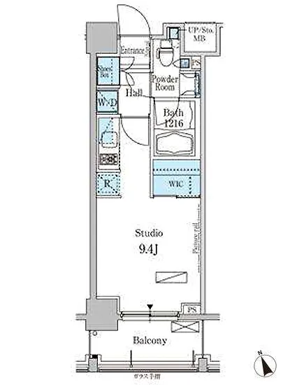 パークアクシス芝浦 802