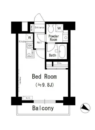 レジディア麻布十番II 402