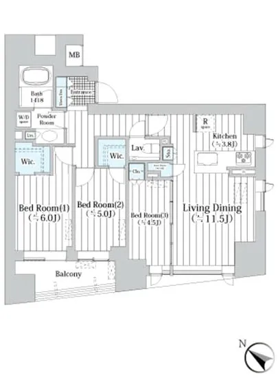 ザ・グランクラッセ日本橋イースト 1206