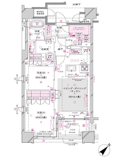 オーパスレジデンス銀座イースト 203