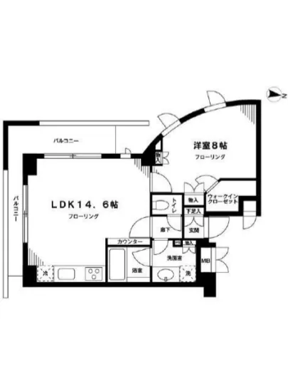 オーキッドレジデンス神楽坂 402