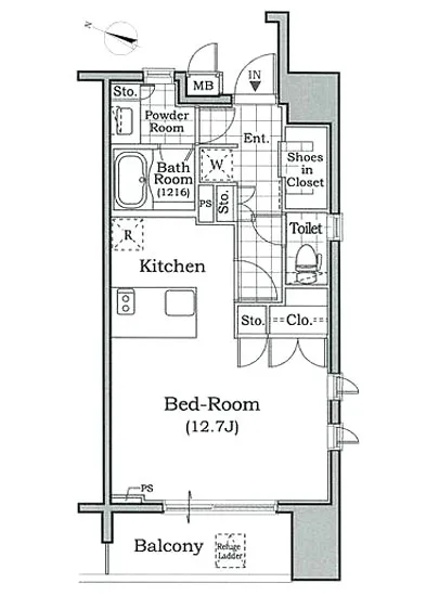 レジディア文京本駒込 904