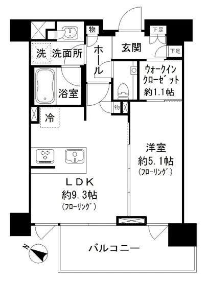 ラコント都立大学 8F