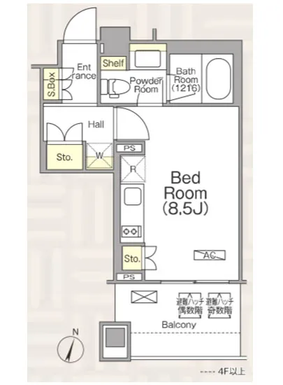 ボヌール日本橋浜町 704