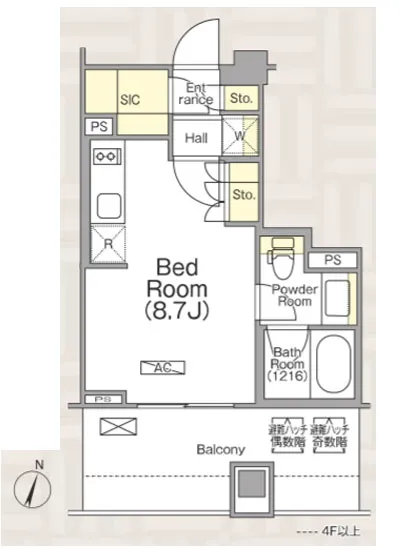 ボヌール日本橋浜町 406