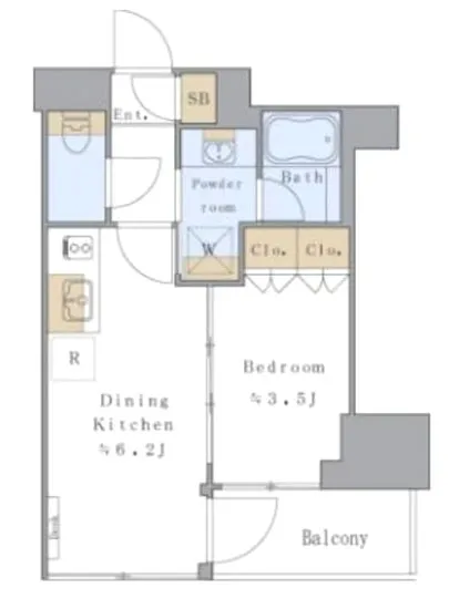 ブリリアイスト赤羽 804