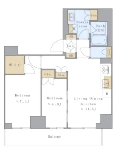 ブリリアイスト赤羽 1103