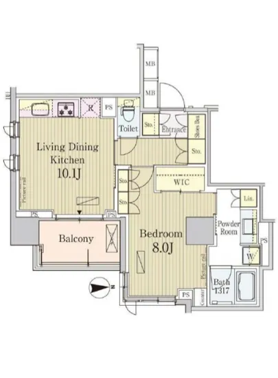 パークアクシス池田山 807