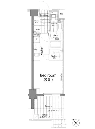 パークハビオ中目黒 104
