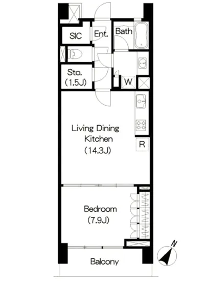 ブリリアイスト三軒茶屋 B-1002