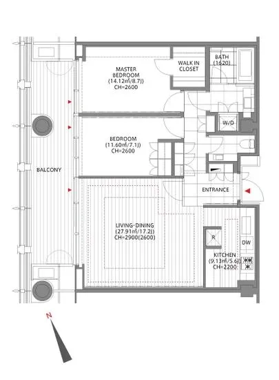 虎ノ門ヒルズレジデンス 43F