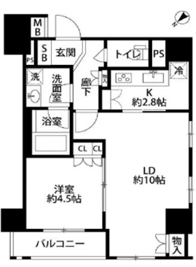 グランスイート銀座レスティモナーク 901