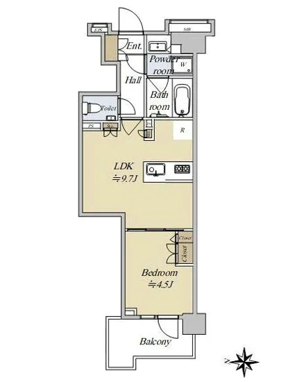 オープンレジデンシア千駄木 5F