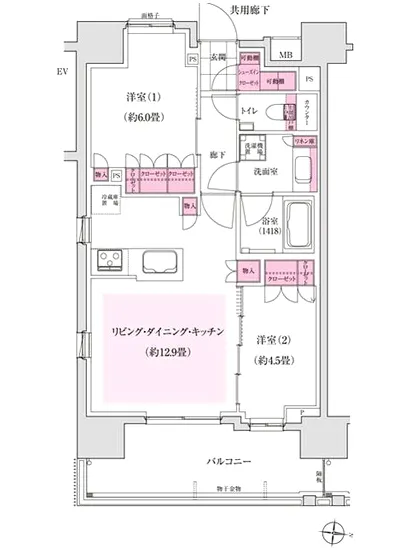 ディームス木場 101