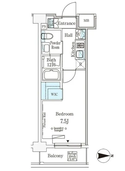 ウエリスアーバン中野坂上 204