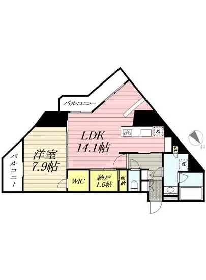 グランパセオ麻布十番 201