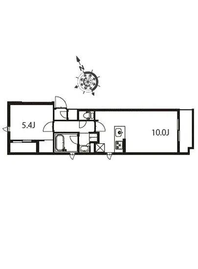 アジールコート東大井 401