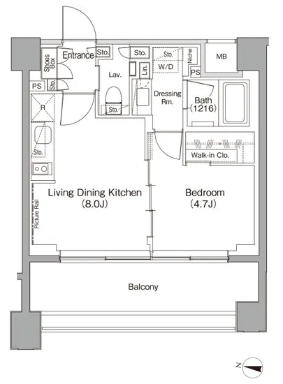 ザ・パークハビオ代々木初台 306