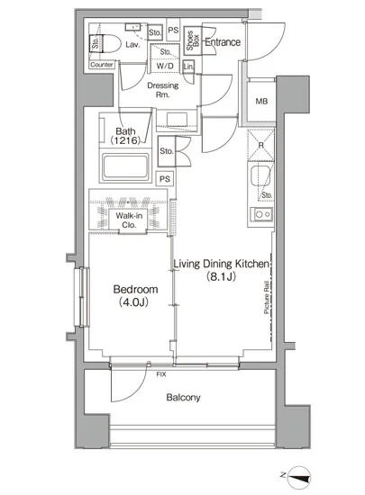 ザ・パークハビオ代々木初台 1007