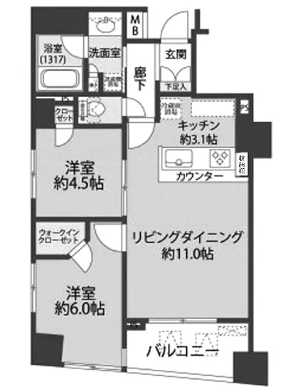 アスコットパーク日本橋水天宮 7F