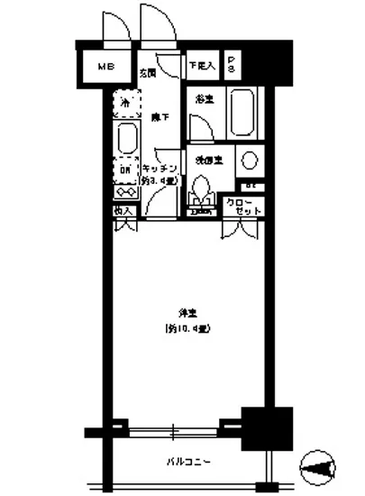 パークキューブ神田 1004