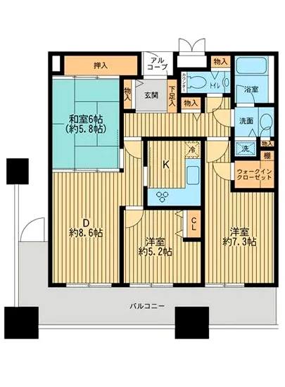 リバーサイド隅田セントラルタワーパレス 2113