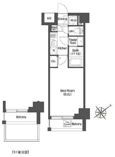 アイフラット中目黒 203