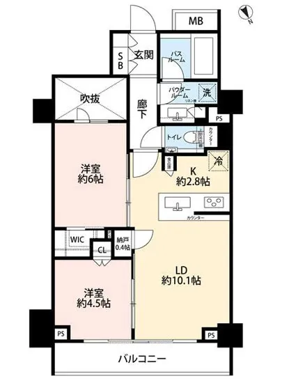 シティハウス四谷坂町 2F