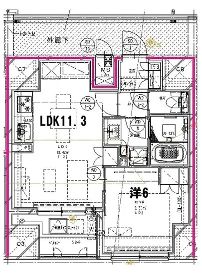 クレストコート日本橋人形町 1003