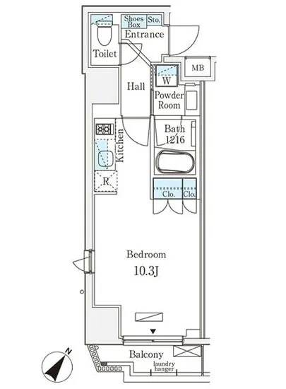 グレイスコート岩本町 801