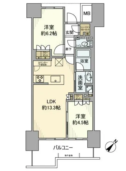 ザ・プレミアスカイ品川中延 5F