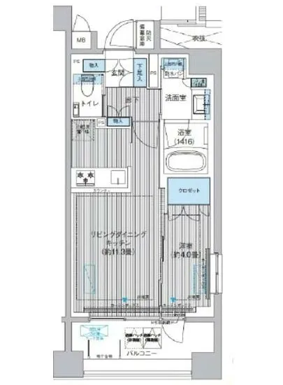 イニシア築地レジデンス 904