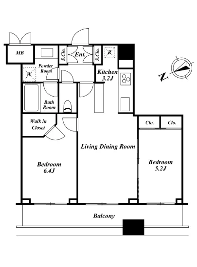 KDXレジデンス戸越 1403