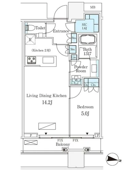 パークコート渋谷ザタワー 1516