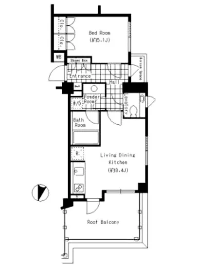 レジデンスヒルズ神山町 503