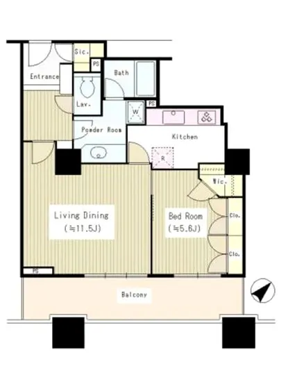 ザ・タワーグランディア 515