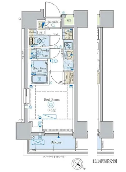 SS.FLAT北品川 1003