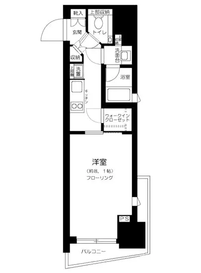 パークリュクス新宿御苑前mono 8F