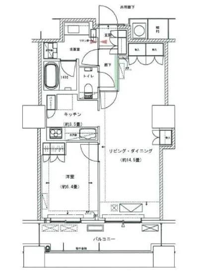 ザ・パークハウス西新宿タワー60 418