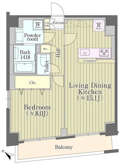 レジデンス西早稲田 502
