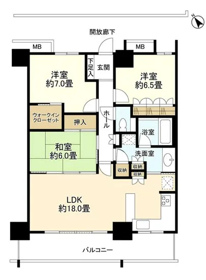 ビーコンタワーレジデンス 13F