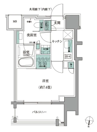 ザ・パークハウスアーバンス白金 605