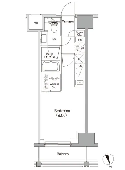ザ・パークハビオ飯田橋プレイス 203