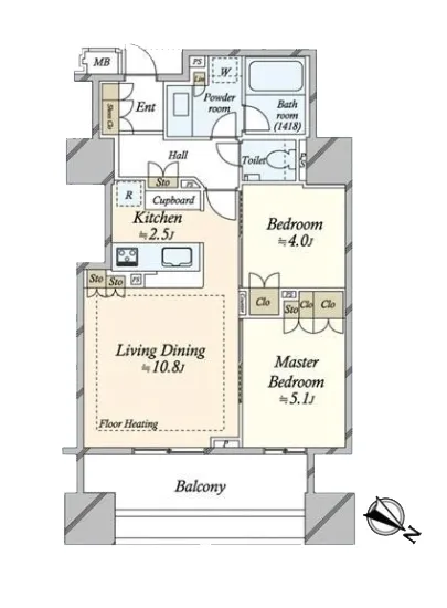 パークタワー渋谷本町 8F