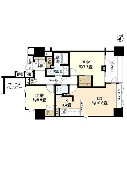 ブランズ駒込六義園 4F