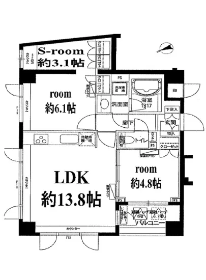 フォレシティ富ヶ谷 605