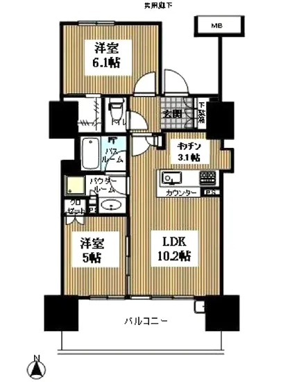 ザ・グランアルト錦糸町 1112